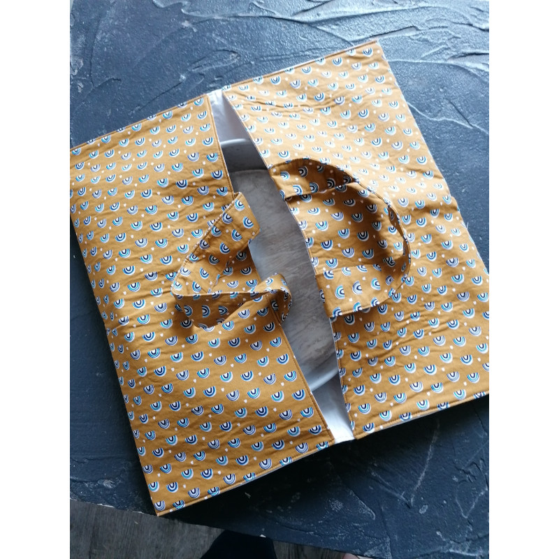 KIUB Sac à Tarte En Coton Avec Motif Chats Pique-Nique - Accessoire Gourmand