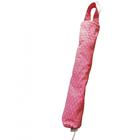 Porte coton rond en tissu  à suspendre