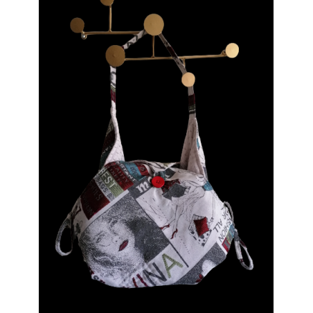 Sac à main d'occaz carré fait main