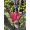Sac tote bag couleur rouge