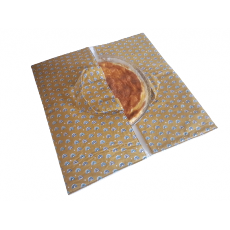 Sac porte tarte en tissu
