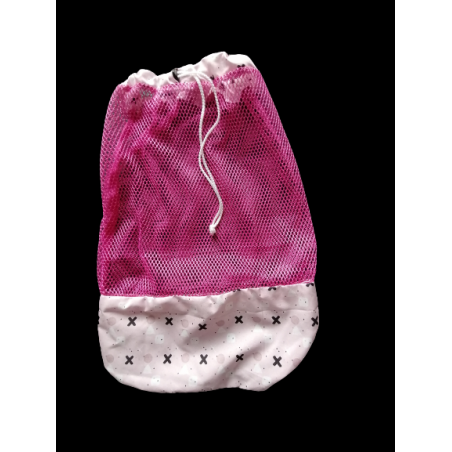 Sac à vrac / filet de lavage rose