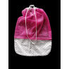 Sac à vrac / filet de lavage rose-gris