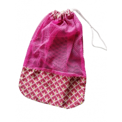 Sac à vrac / filet de lavage rose-rouge
