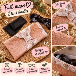 Etui à lunette en tissu