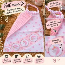 Serviette de table à élastique