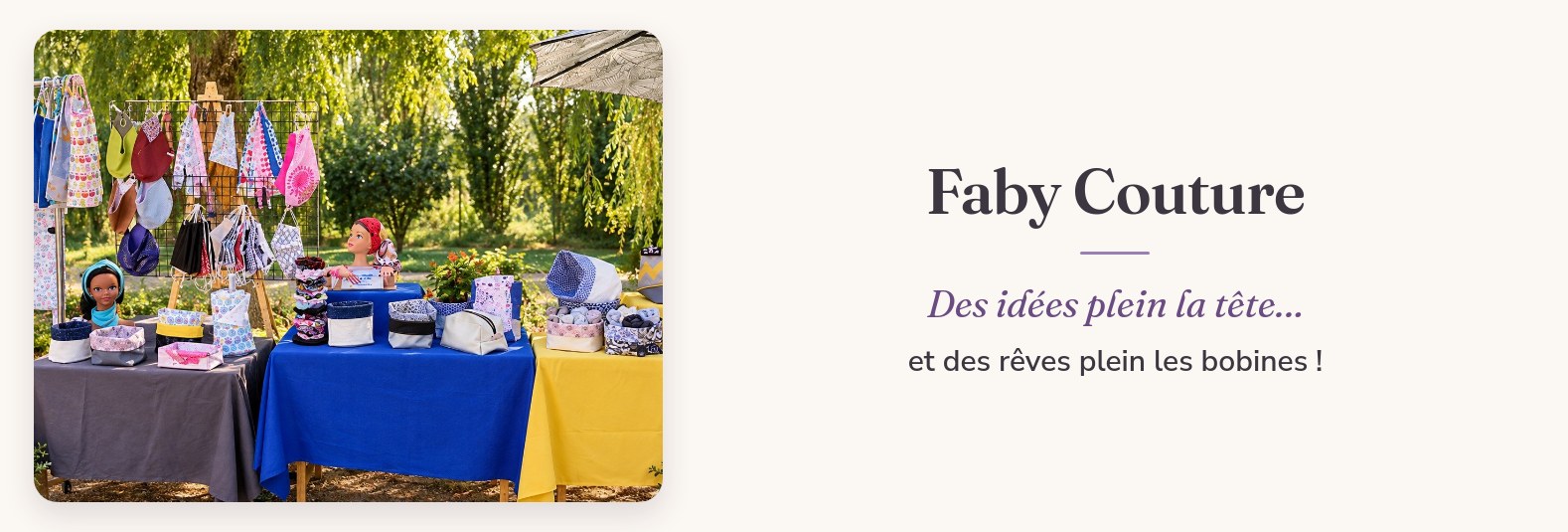 Faby Couture - Des idées plein la tête
