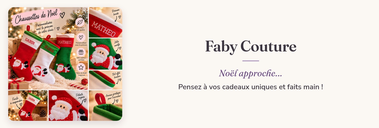 Faby Couture - Noël approche