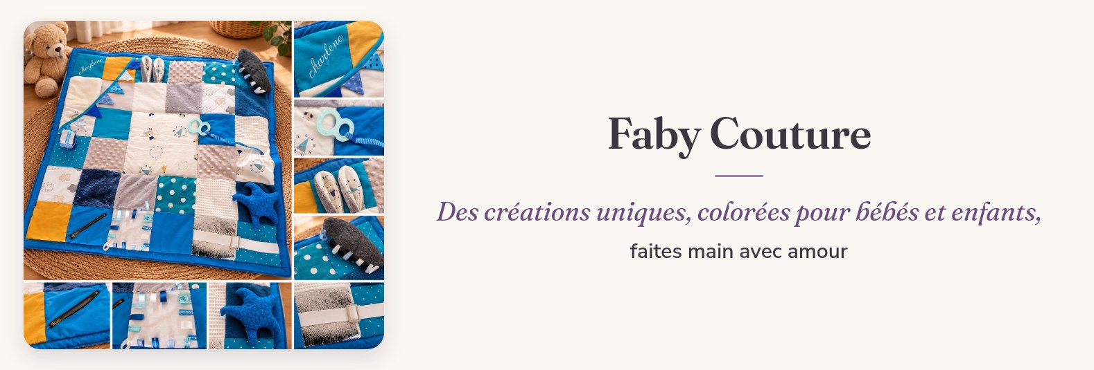 Faby Couture - Créations pour bébés et enfants
